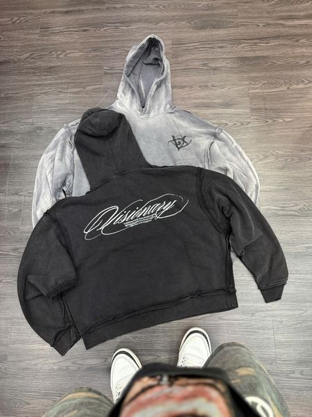 Grey and Black Hoodies