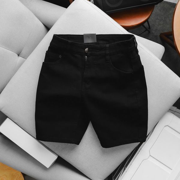 Black Denim Shorts