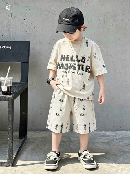 Beige Hello Monster Set