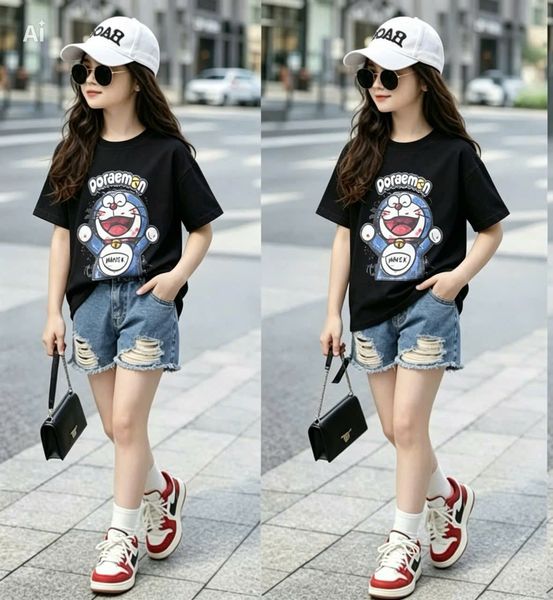 Black Doraemon T-Shirt
