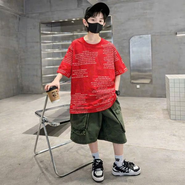 Red T-Shirt Set