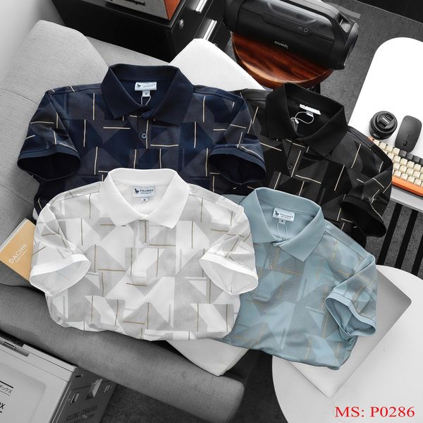 Patterned Polo Shirts