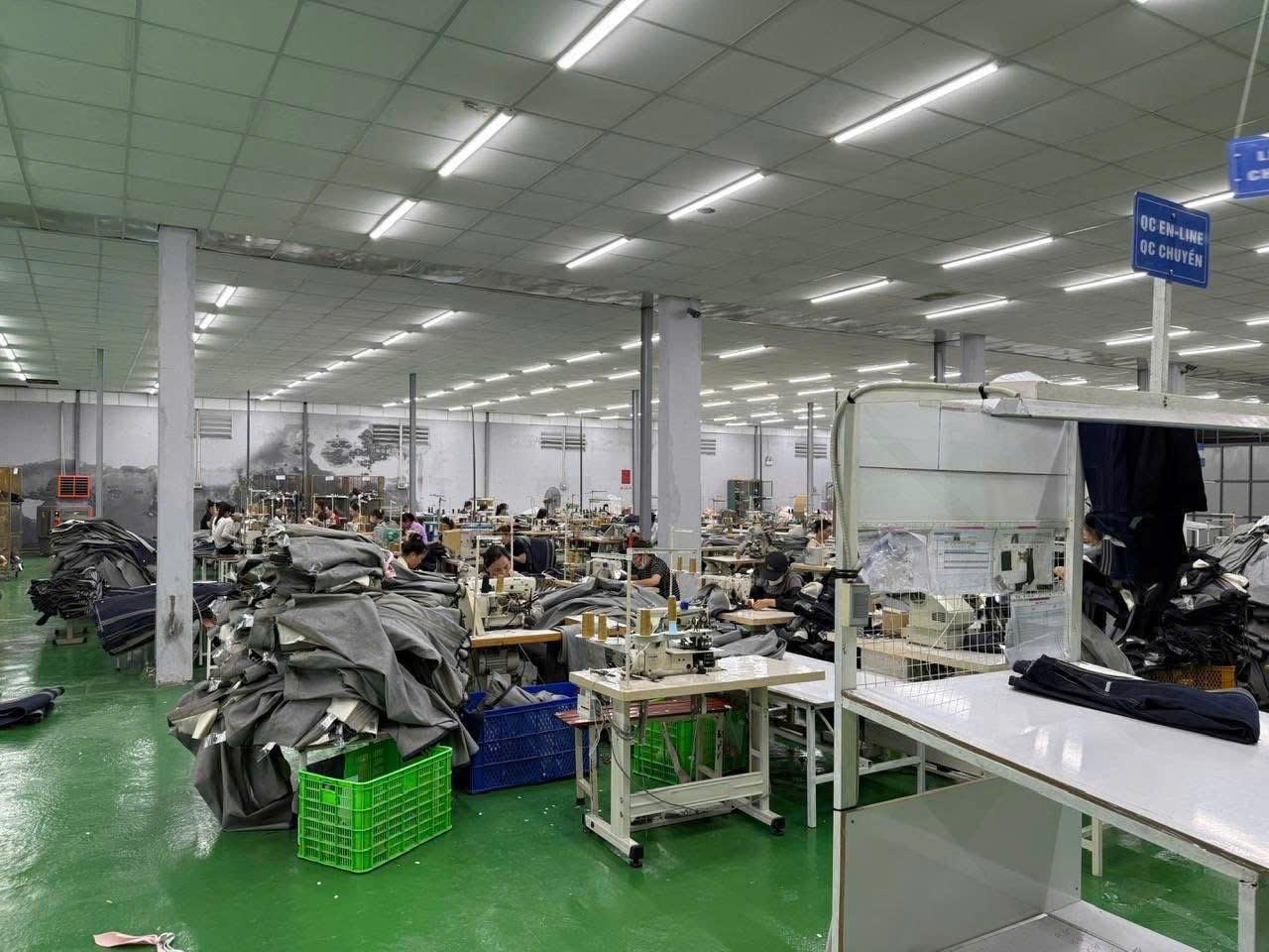 Quality control inspection at AT Garment Factory, Vietnam