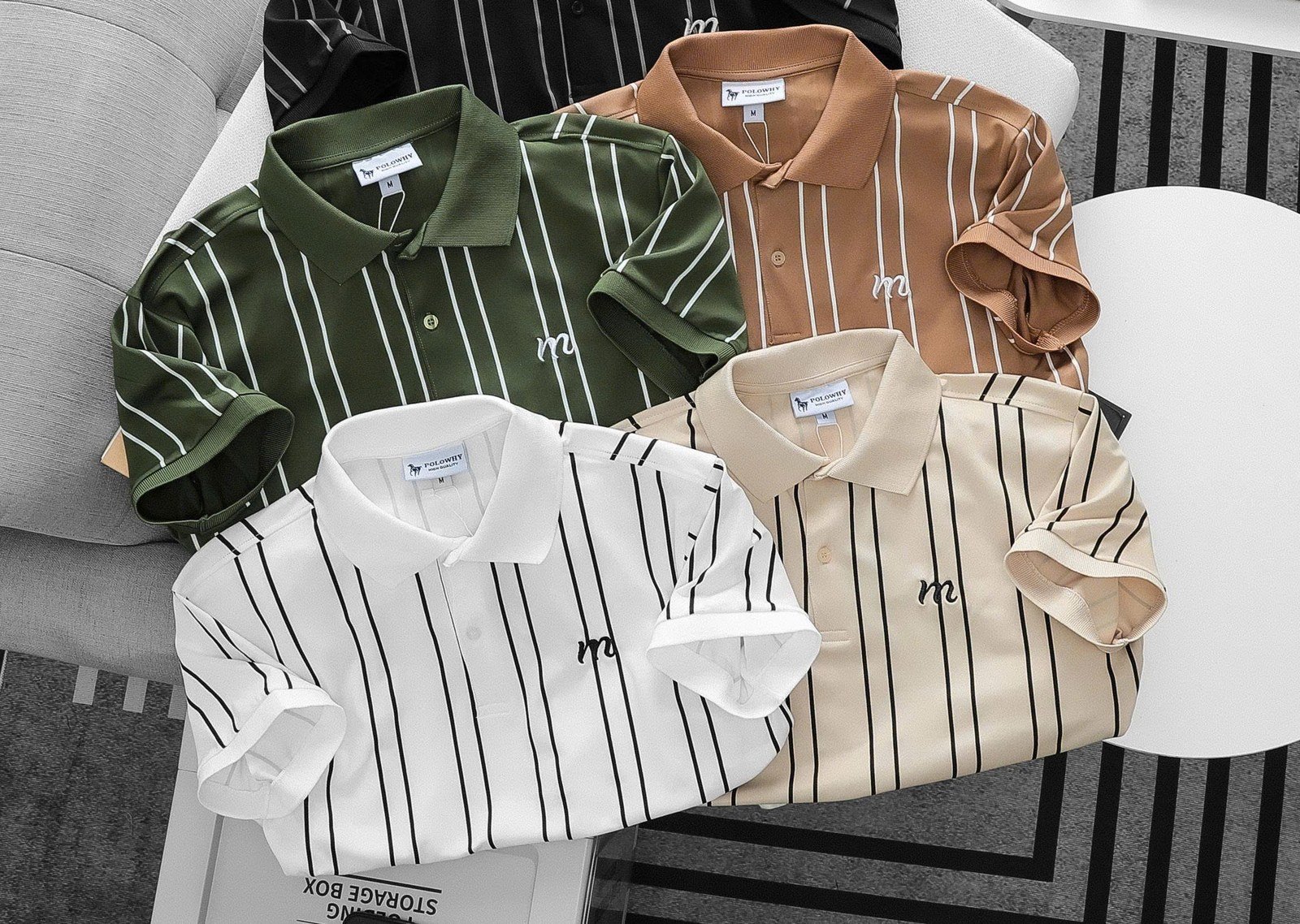 Polo &mdash; Cotton Stripe