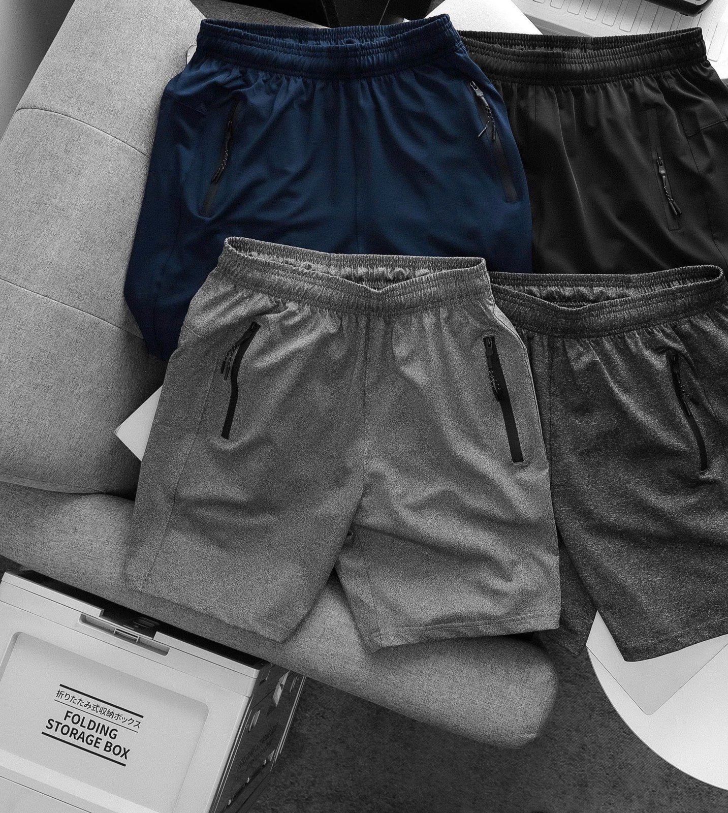 Shorts &mdash; Zip Pocket