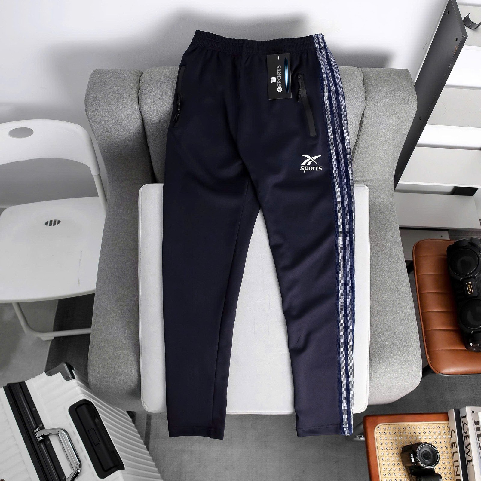Track Pants &mdash; Navy