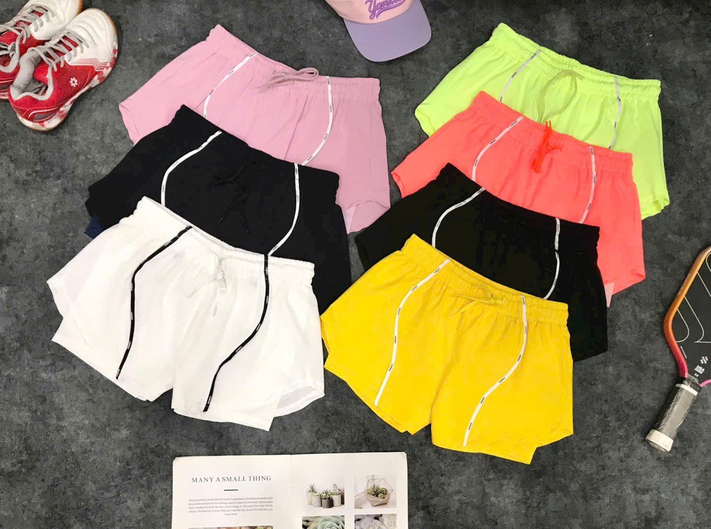 Athletic Shorts &mdash; Colorful