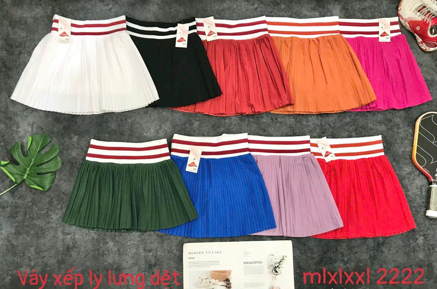 Pleated Tennis Skirts